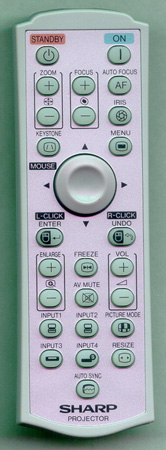 SHARP RRMCGA313WJSA RRMCGA313WJSA Genuine OEM original Remote