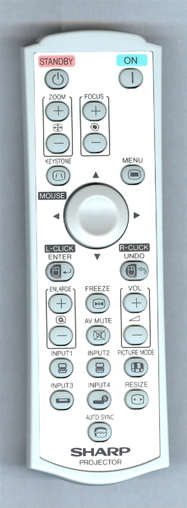 SHARP RRMCGA342WJSA RRMCGA342WJSA Refurbished Genuine OEM Remote