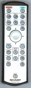 SHARP RRMCGA444WJSA GA444WJSA Genuine OEM original Remote