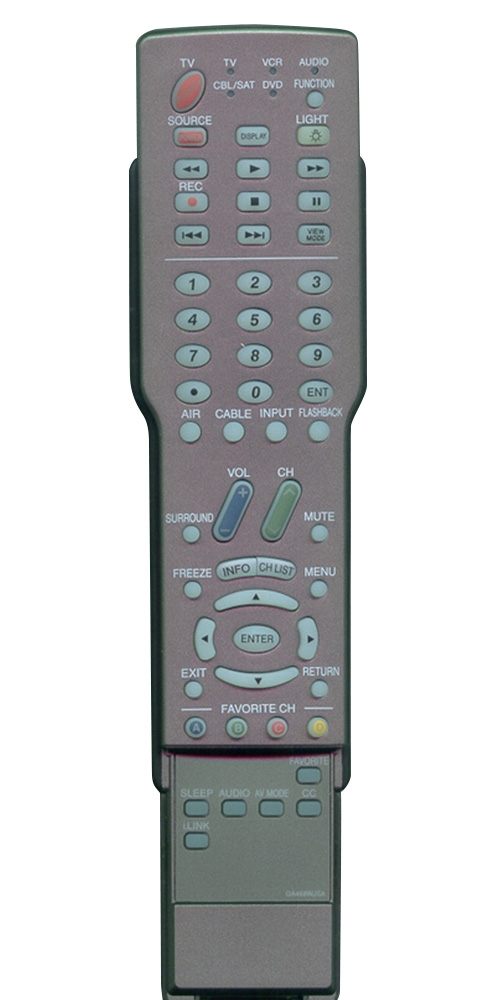 SHARP RRMCGA468WJSA GA468WJSA Refurbished Genuine OEM Remote