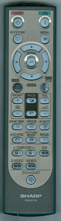 SHARP RRMCGA623WJSA Genuine OEM original Remote