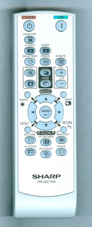 SHARP RRMCGA664WJSA RRMCGA664WJSA Genuine OEM original Remote