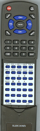 SHARP 91U1813398 replacement Redi Remote