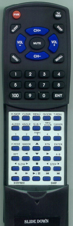 SHARP 9HX55769330 replacement Redi Remote