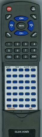 SHARP CRMC-A570JBEZ CRMCA570JBEZ replacement Redi Remote