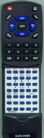 SHARP RRMCG0005AJSA replacement Redi Remote