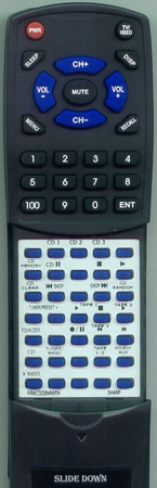 SHARP RRMCG0264AWSA RRMCG0264AWSA replacement Redi Remote