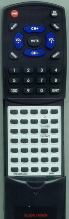 SHARP RRMCG0307CESA G0307CESA replacement Redi Remote