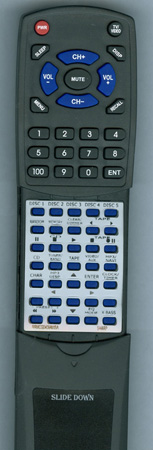 SHARP RRMCG0409AWSA RRMCG0409AWSA replacement Redi Remote