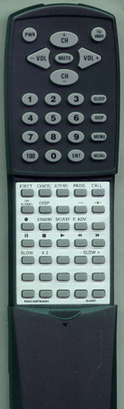 SHARP RRMCG0578GESA G0578GE replacement Redi Remote