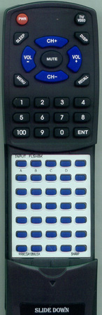 SHARP RRMCGA108WJSA GA108SA replacement Redi Remote