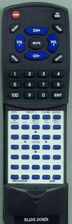 SHARP RRMCGA457WJSA replacement Redi Remote