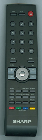 SHARP 098GR8BDANESHR Genuine OEM Original Remote