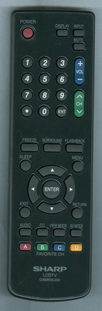 SHARP 9JR9800000001 GA695WJSA Genuine OEM original Remote