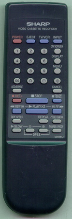 SHARP RRMCG0038AJSA G0038AJ Genuine OEM original Remote