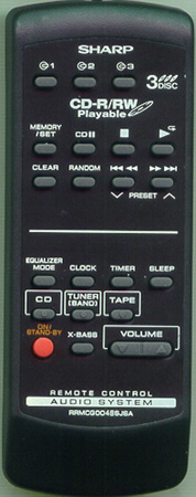 SHARP RRMCG0048SJSA RRMCG0048SJSA Genuine OEM original Remote