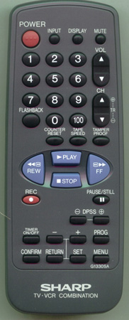 SHARP RRMCG1330PESA G1330SA Genuine OEM original Remote