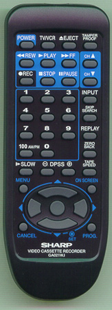 SHARP RRMCGA021WJSA GA021WJ Genuine  OEM original Remote