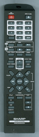 SHARP RRMCGA205AWSA Genuine OEM original Remote