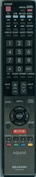 SHARP RRMCGB118WJSA GB118WJSA OEM Remote Control
