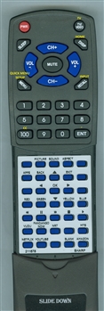 SHARP 211678 EN3139S replacement Redi Remote