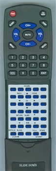 SHARP 212438 LC-RCRUDUS-18 replacement Redi Remote