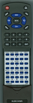 SHARP 9LE098003063230 GJ221-U replacement Redi Remote