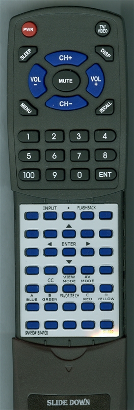 SHARP 9NK5041814100 GA532WJSA replacement Redi Remote
