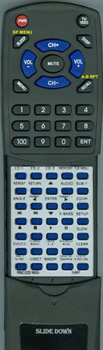 SHARP RRMCG0291AWSA RRMCG0291AWSA replacement Redi Remote