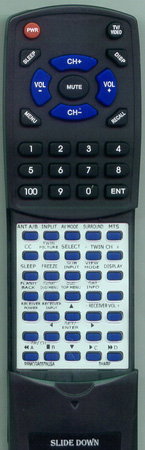 SHARP RRMCGA037WJSA GA037WJSA replacement Redi Remote