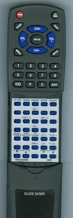 SHARP RRMCGA200AWSA replacement Redi Remote