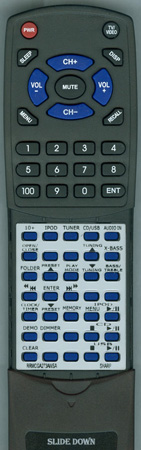 SHARP RRMCGA273AWSA replacement Redi Remote