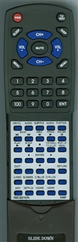 SHARP RRMCGB001WJPA GB001WJPA replacement Redi Remote