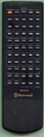 SHERWOOD 75RMRV45 RMRV45 Genuine  OEM original Remote