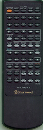 SHERWOOD 75RMRV55 RMRV75 Genuine  OEM original Remote