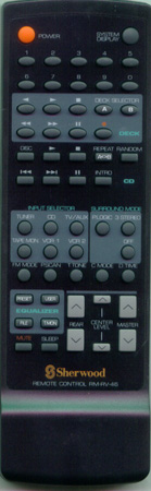 SHERWOOD 75RV4080 RMRV46 Genuine  OEM original Remote