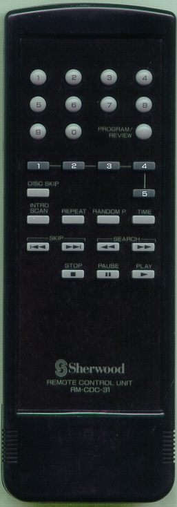 SHERWOOD RM-CDC-31 RMCDC31 Refurbished Genuine OEM Original Remote