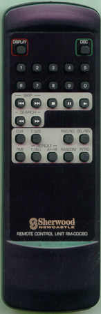 SHERWOOD RM-CDC80 Genuine OEM original Remote