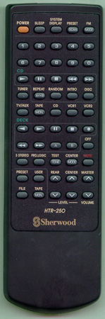 SHERWOOD RMRV45 HTR250 Genuine  OEM original Remote
