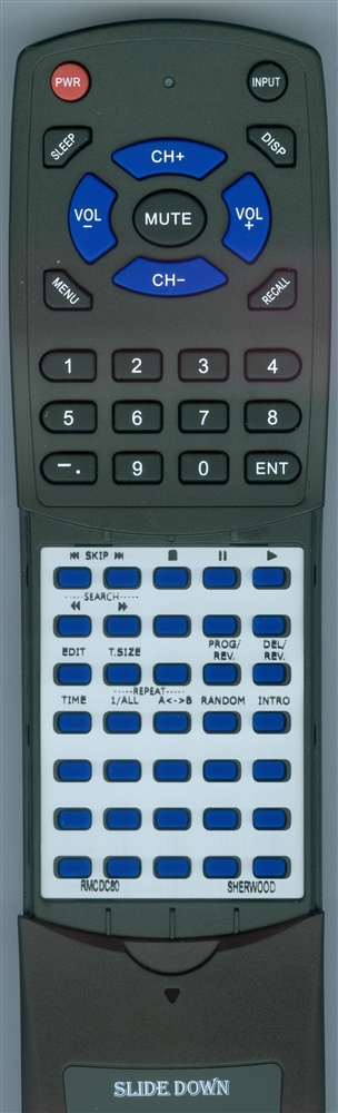 SHERWOOD RM-CDC80 replacement Redi Remote