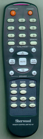 SHERWOOD RX4109 RC107 Genuine  OEM original Remote
