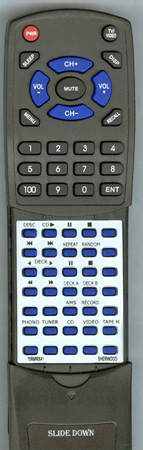SHERWOOD 75RMRX41 RM-RX-41 replacement Redi Remote