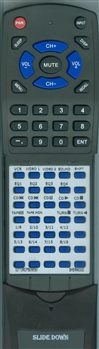 SHERWOOD 75S2770RCP replacement Redi Remote