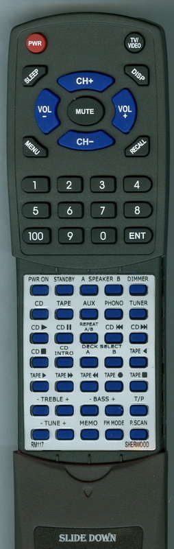 SHERWOOD RM-117 replacement Redi Remote
