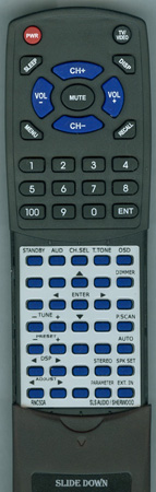 SHERWOOD RNC-50A replacement Redi Remote