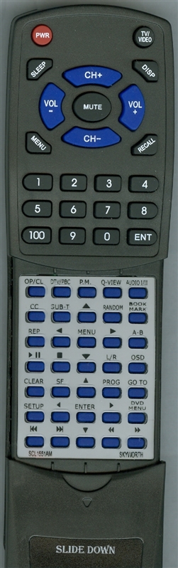 SKYWORTH SCL1551AM replacement Redi Remote