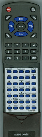 SOUNDSTREAM H500DI replacement OEM Redi Remote