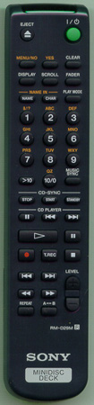 SONY 1-418-270-21 RMD29M Genuine OEM original Remote
