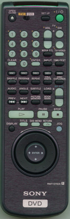 SONY 1-418-321-41 RMTD112A Genuine  OEM original Remote