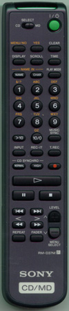 SONY 1-418-507-11 RMD37M Genuine  OEM original Remote
